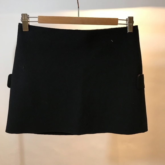 Hache Wool Skirt - Picture 2 of 7